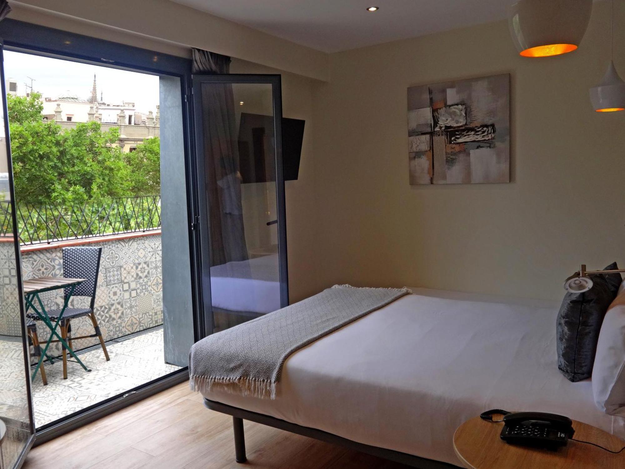 Hotel Lloret Ramblas Barcellona Esterno foto